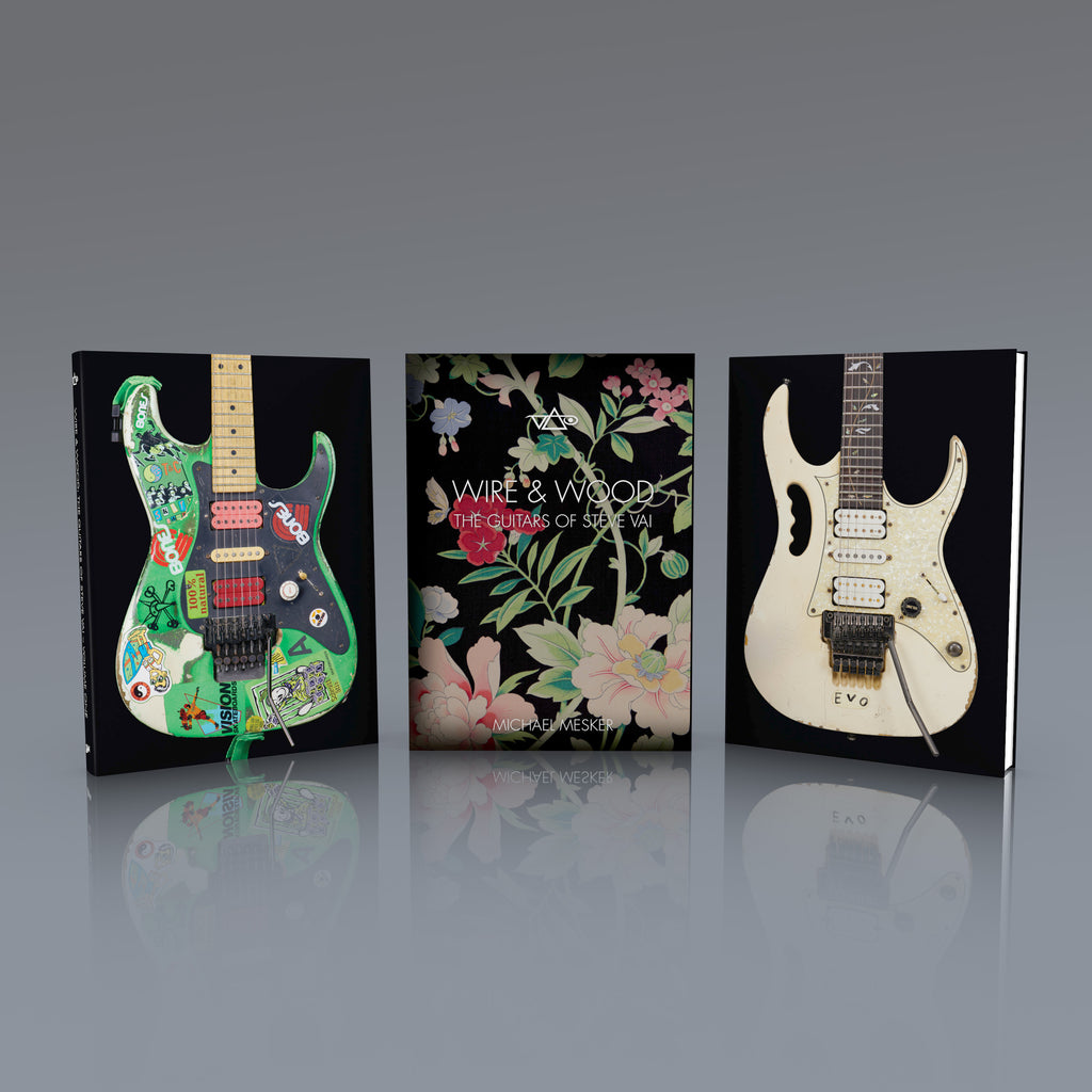 Wire & Wood: The Guitars of Steve Vai - Volume 1 and 2 with slipcase