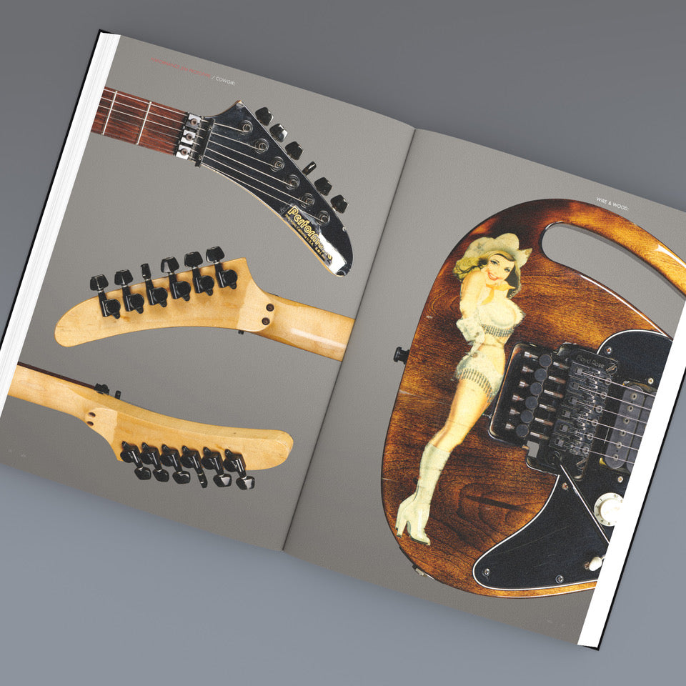 Wire & Wood: The Guitars of Steve Vai - Cowgirl double page spread