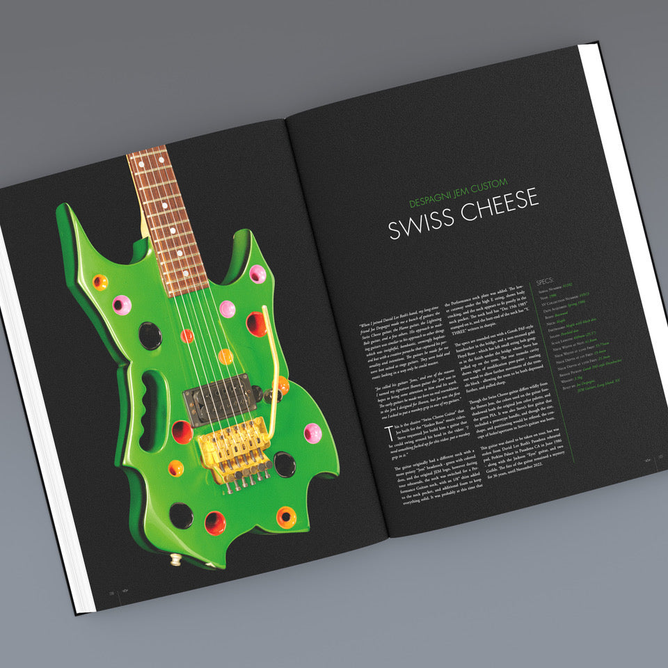 Wire & Wood: The Guitars of Steve Vai - Swiss Cheese guitar
