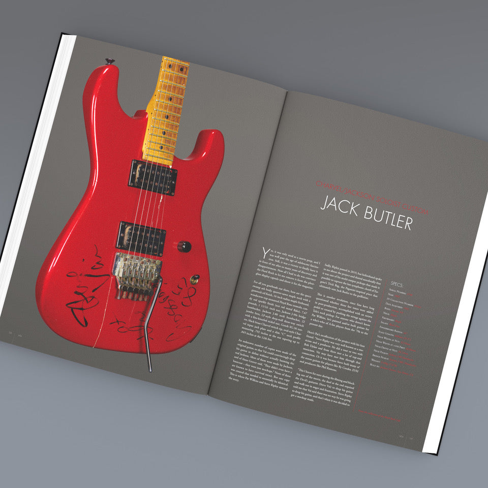 Wire & Wood: The Guitars of Steve Vai - Jack Butler Crossroads guitar